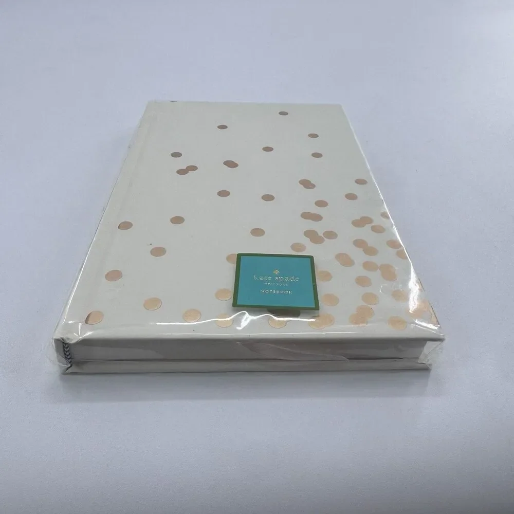 Kate Spade Confetti Dot Notebook 200 Pages Ribbon BM Sealed Fast Shipping